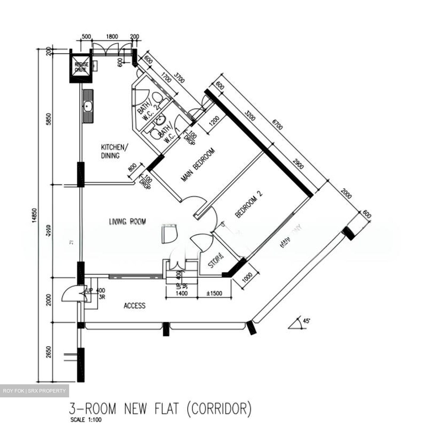 Blk 117 Eunos Vista (Bedok), HDB 3 Rooms #572280641